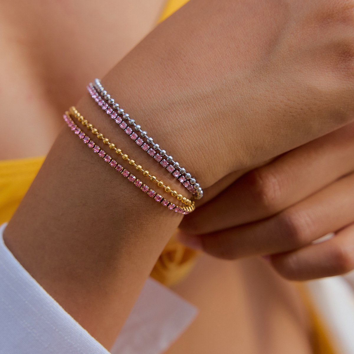 High-Grade 18K Gold Stainless Steel Claw Chain Design Sense Niche Accessories - Image 4