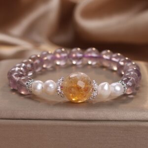 Natural Amethyst Bracelet Pi Xiu Bracelet
