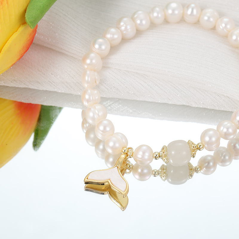 Natural Gentle Fishtail Bracelet For Girls - Image 4