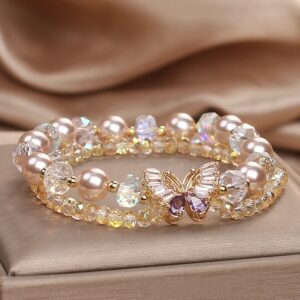 Korean Fashion Lavender Romantic Amethyst Bracelet