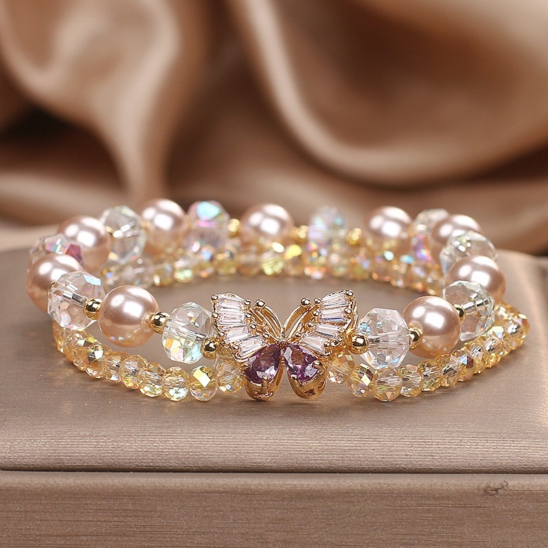 Korean Fashion Lavender Romantic Amethyst Bracelet - Image 4