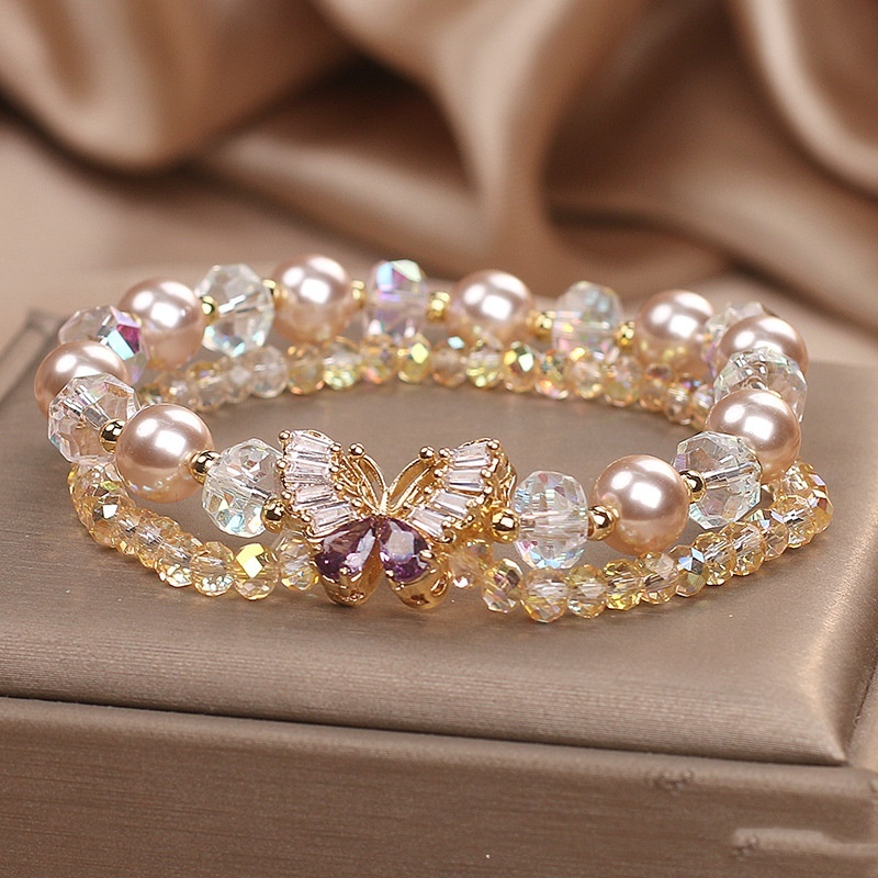 Korean Fashion Lavender Romantic Amethyst Bracelet - Image 5
