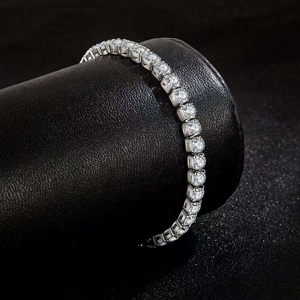 Tennis Zircon Bracelet Crystal Bracelet - Image 4