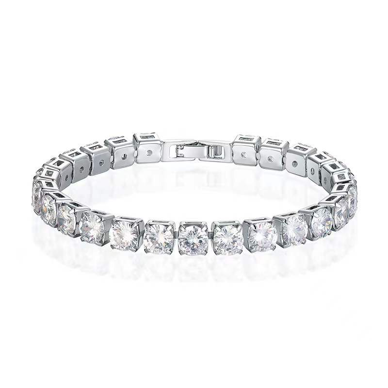 Tennis Zircon Bracelet Crystal Bracelet - Image 5