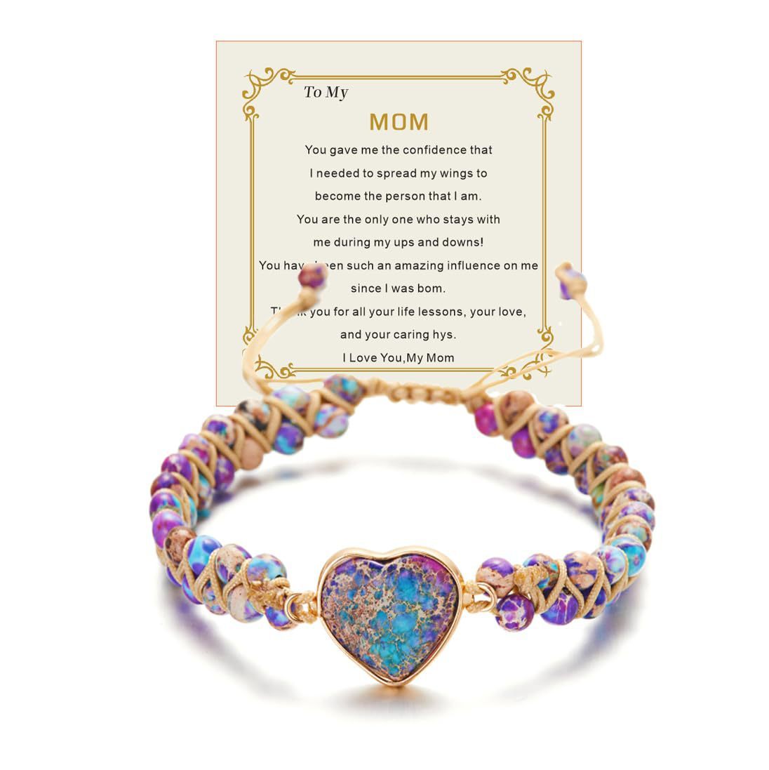 Vintage Handmade Inspirational Bracelet Beautiful Mother's Day Wrist Chain - Image 6