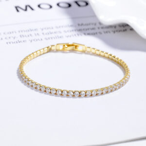 925 Sterling Silver Full Diamond Bracelet For Women