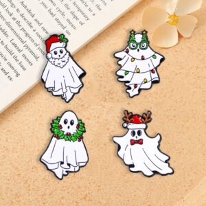 Christmas Brooch Cartoon Ghost Cute Personality