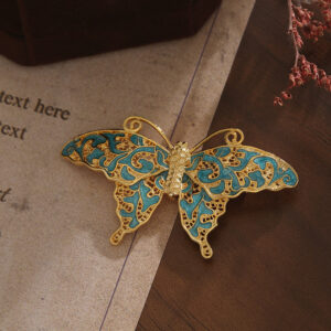 Women's Craft Fashion Personality Butterfly Brooch