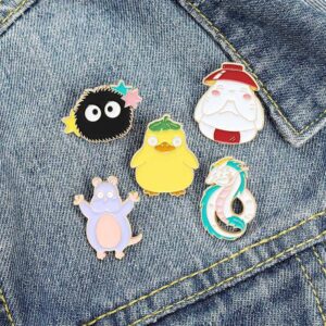 Cartoon Cute Anti-exposure Alloy Badge