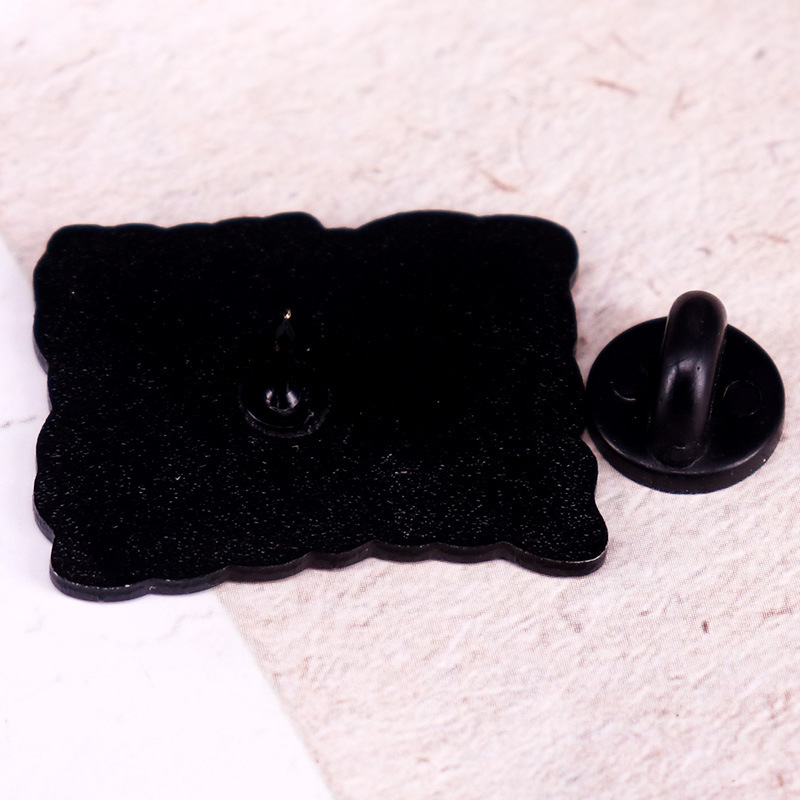 Give Priority To People Rather Than Profit Enamel Pin Rainbow Badge - Image 2