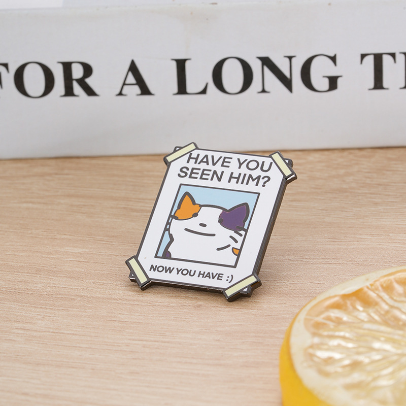 Furry Animal Badge Jewelry Backpack Decoration - Image 2