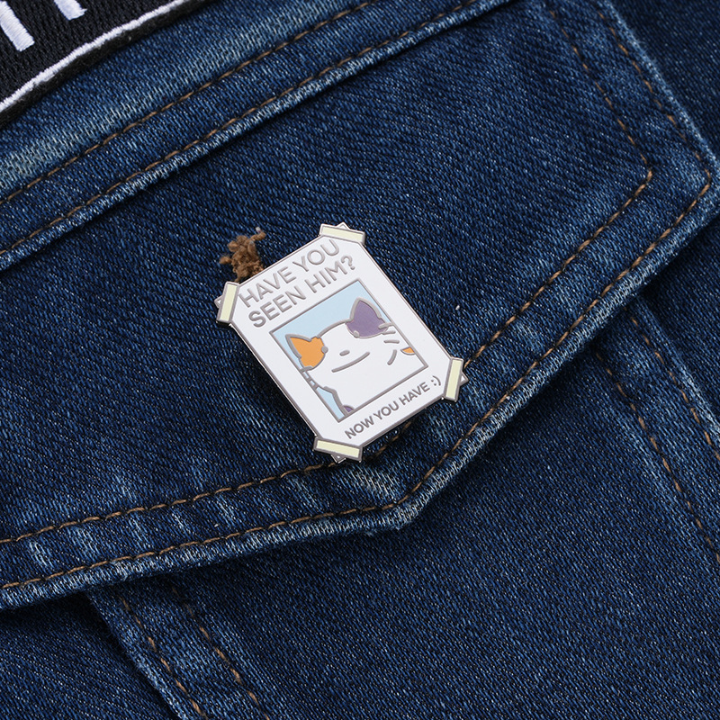 Furry Animal Badge Jewelry Backpack Decoration - Image 3