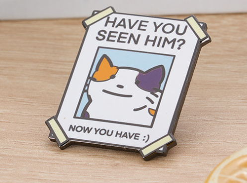 Furry Animal Badge Jewelry Backpack Decoration - Image 6