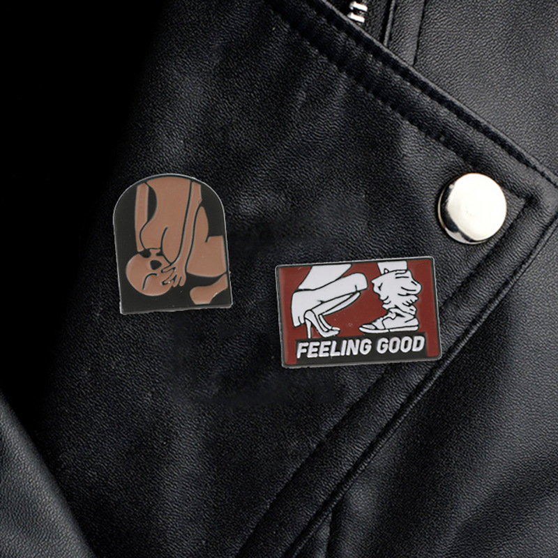 Creative Funny Badge Fashion Pin Small Jewelry Punk Brooch - Image 2