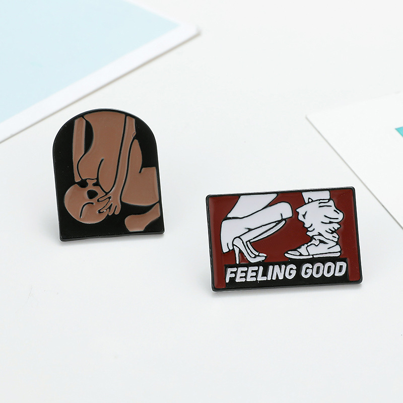 Creative Funny Badge Fashion Pin Small Jewelry Punk Brooch - Image 3