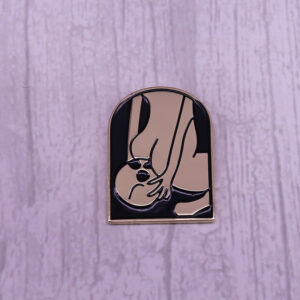 Booty Pin Skull Worship Human Nature Brooch