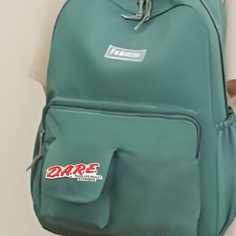 New DARE Creative English Letter Metal Brooch - Image 3