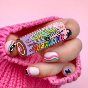 Energy Battery Brooch Interactive Medal