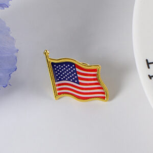 Alloy Paint Publicity Awareness Badge Brooch