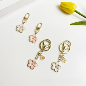 Pendant Creative Cherry Blossom Cartoon Key Button