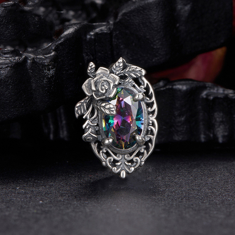 Mysterious Dark Night Rose DIY Bead Loose Accessories - Image 2