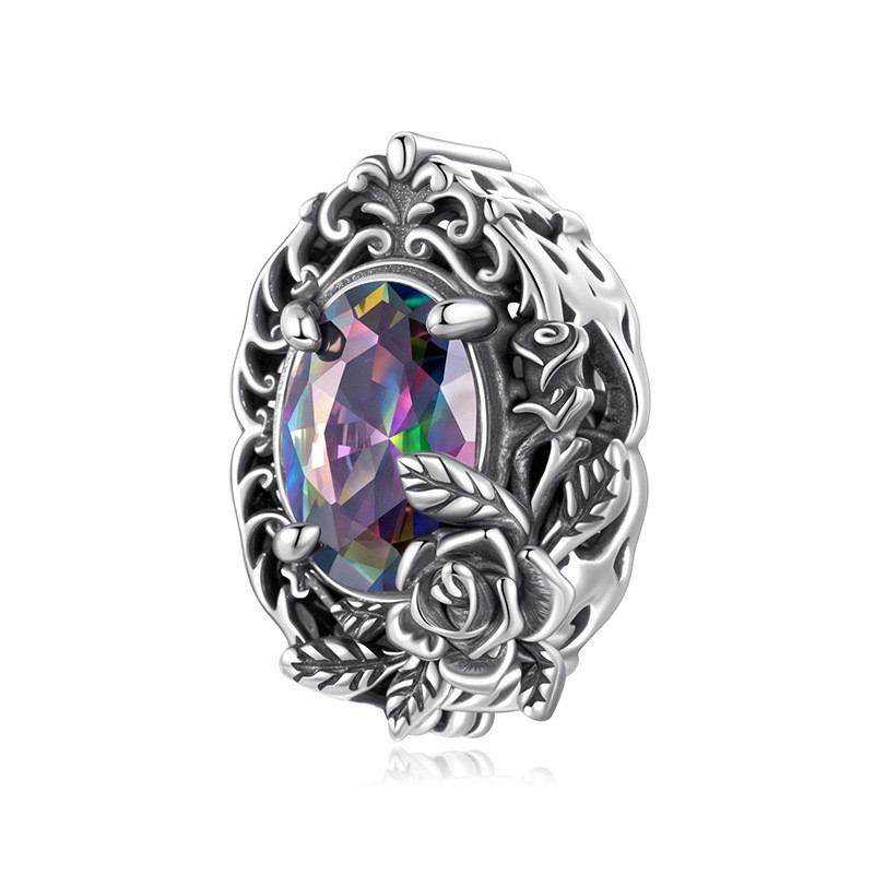 Mysterious Dark Night Rose DIY Bead Loose Accessories - Image 6