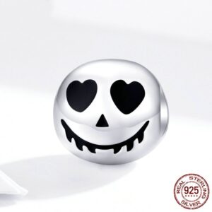 Halloween S925 Silver Bead Grimace Doll