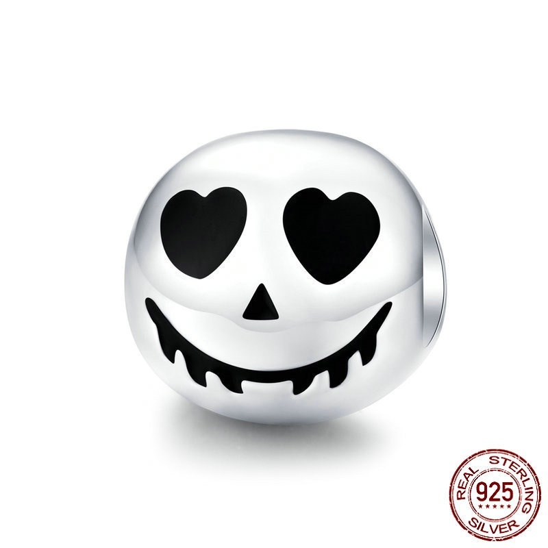 Halloween S925 Silver Bead Grimace Doll - Image 3