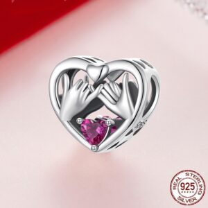 S925 Silver Love Eternal Agreement Beaded Diy Bracelet Accessories