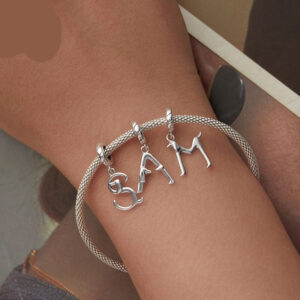 Original Cool Sausage Dog Letter Pendant