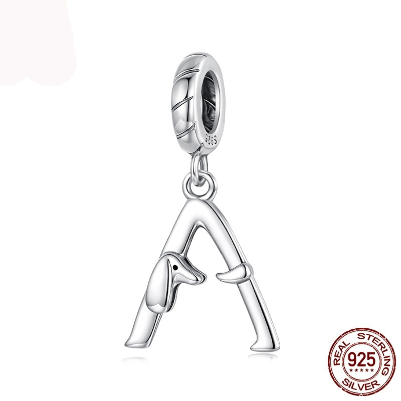 Original Cool Sausage Dog Letter Pendant - Image 2