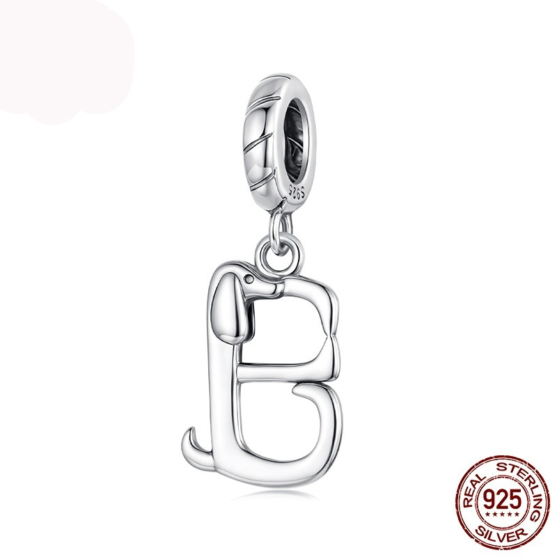 Original Cool Sausage Dog Letter Pendant - Image 3