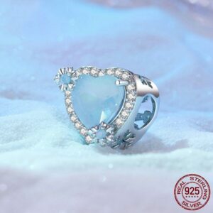 Love Ice And Snow Diy Bracelet String Beads S925 Silver Bead
