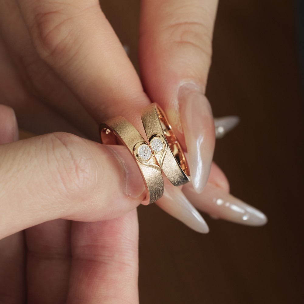 S925 Sterling Silver Ring Male And Female Personality Couple