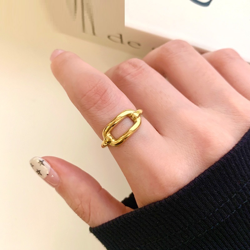 All-matching Niche High-grade Non-fading Ring - Image 6