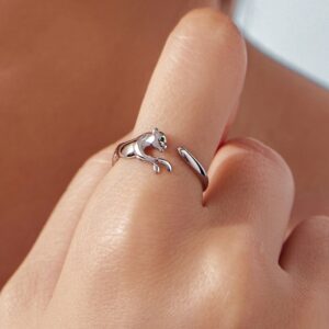 Unique Leopard Opening Ring Unisex Style