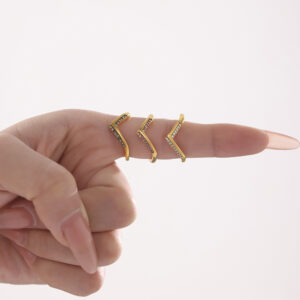 Stainless Steel Ring For Women Does Not Fade