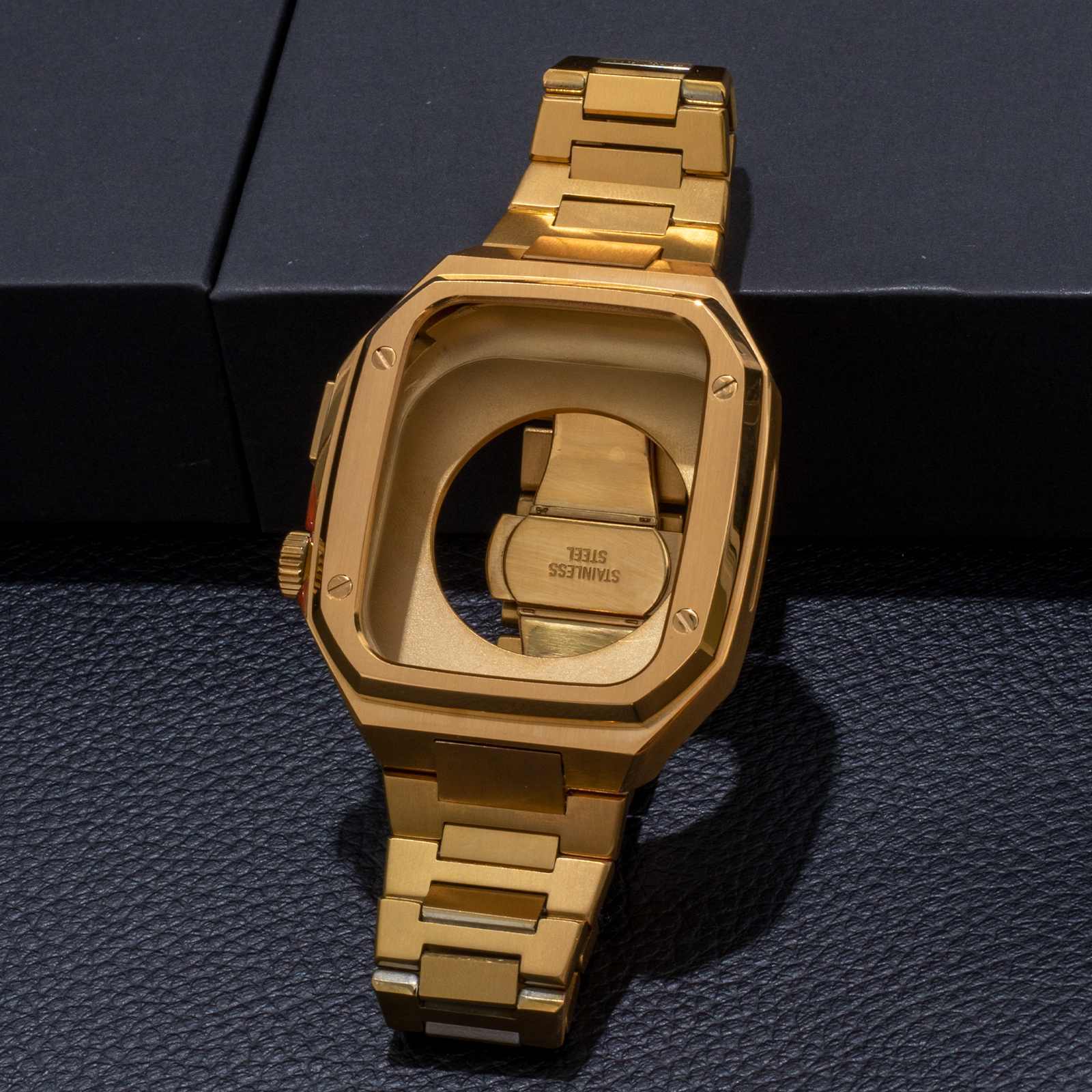 Watch Strap Modification Metal Stainless Steel Watch Integrated Case Protective Case - Image 3