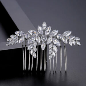 S925 Sterling Silver Moissanite Bridal Fashion Luxury Hair Accessories