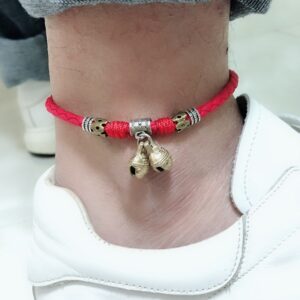 Retro Handmade Personalized Woven Black Rope Anklet