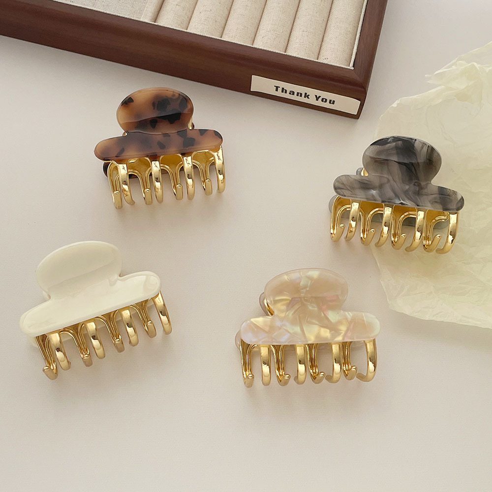 Dopamine Retro Acetate Medium Metal Grip Women's High Sense