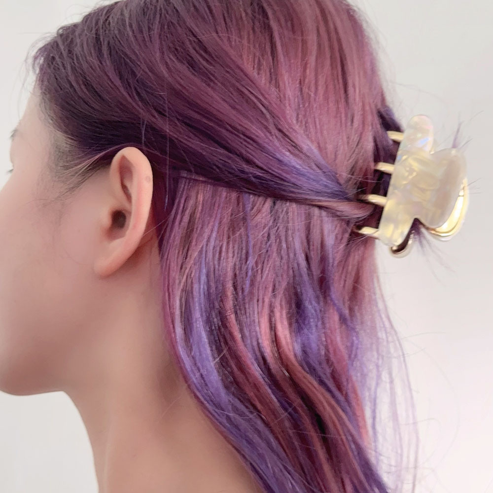 Dopamine Retro Acetate Medium Metal Grip Women's High Sense - Image 4