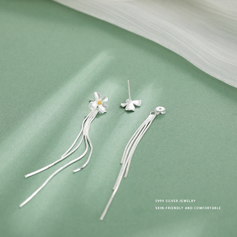 Collarbone Necklace Elegant Earrings High-grade Ring - Image 2