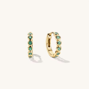 Simple Colorful Fashion S925 Sterling Silver Earrings