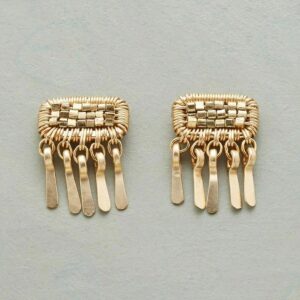 Handmade Tassel Earrings Heavy Industry Creative High Sense Retro Style Party