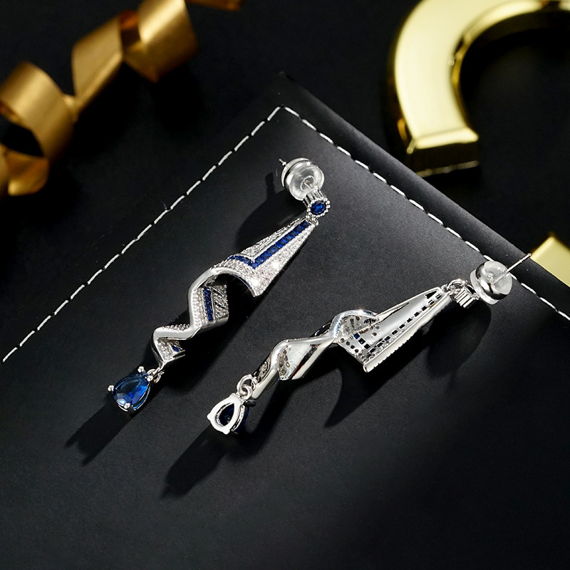 Design Retro Satin Style Earrings With A High-end Feel - Image 2