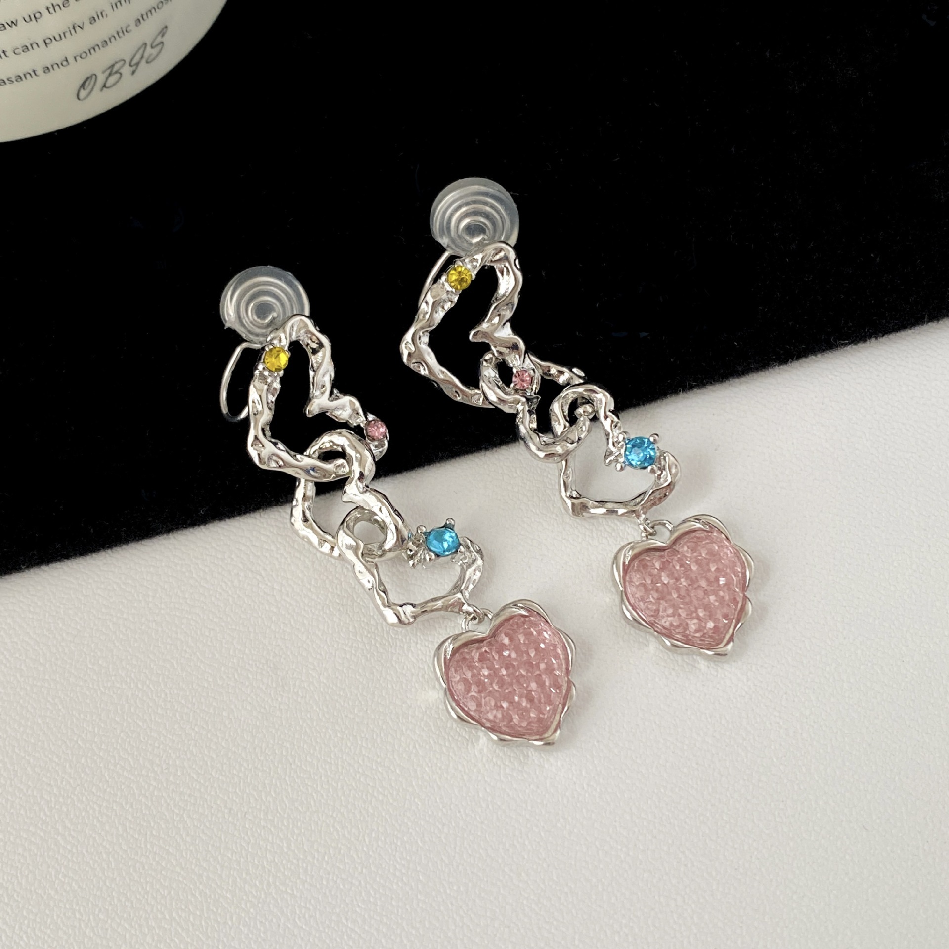 Niche Design Long Fringe Fashion Patchwork Earrings - Image 4