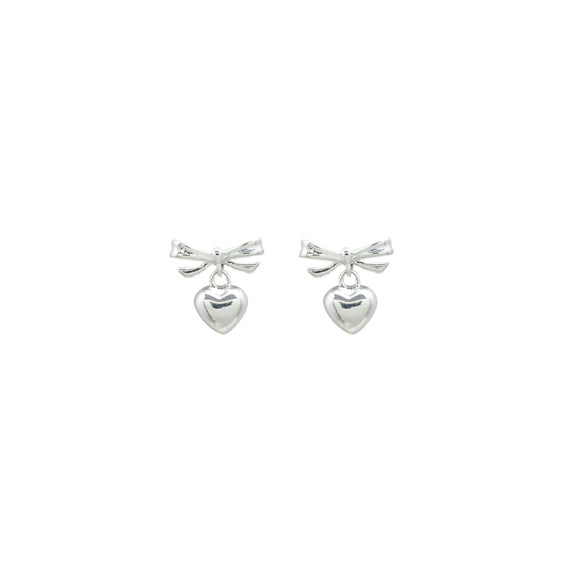 Thick Silver-plated Copper Earrings With A Light Luxury And Versatile Style - Image 3