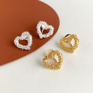 High-end Minimalist Versatile Hollow-out Luxury Earrings