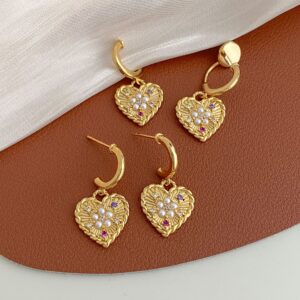 Pearl C-shaped Light Luxury High-end Elegant Earrings